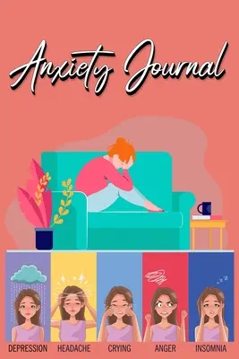 Denník úzkosti: Sledujte svoje spúšťače, metódy zvládania, starostlivosť o seba, denný plán a ďalšie: Tracker pre zvládanie stresu a nálady - Anxiety Journal: Track Your Triggers, Coping Methods, Self Care, Daily Schedule & More: Tracker for Stress Management and Moods