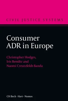 Spotrebiteľský adr v Európe - Consumer Adr in Europe