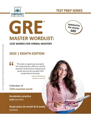 GRE Master Wordlist: 1535 slovíčok pre verbálne zvládnutie - GRE Master Wordlist: 1535 Words for Verbal Mastery