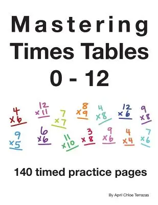 Zvládnutie časových tabuliek 0 - 12 - Mastering Times Tables 0 - 12
