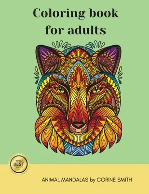 Maľovanka pre dospelých - Mandala so zvieratami - Adult coloring book - Animal mandala