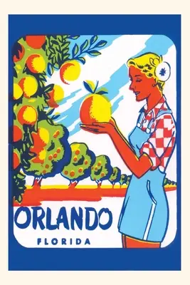 Vintage Journal Žena s grapefruitom - Vintage Journal Woman with Grapefruit