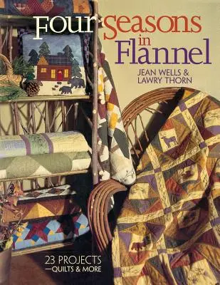 Štyri ročné obdobia z flanelu - tlač na požiadanie - Four Seasons in Flannel - Print on Demand Edition