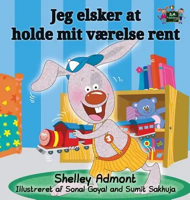 Milujem udržiavať svoju izbu v čistote: Vydanie v dánskom jazyku - I Love to Keep My Room Clean: Danish Edition