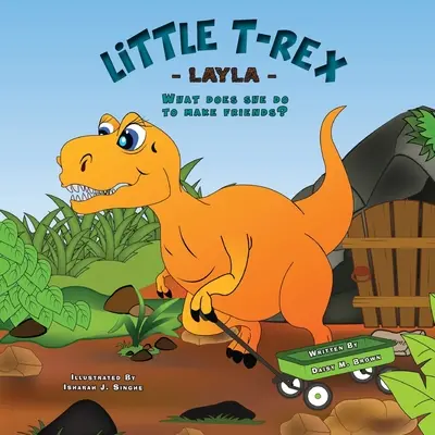 Malý T-Rex Layla: Čo robí, aby si našla priateľov? - Little T-Rex Layla: What does she do to make friends?