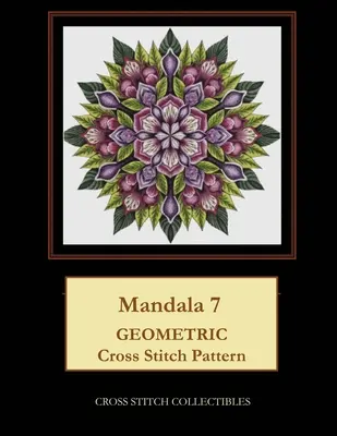 Mandala 7: Geometrický krížikový steh - Mandala 7: Geometric Cross Stitch Pattern