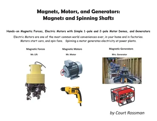 Magnety, motory a generátory: Magnety a rotujúce hriadele - Magnets, Motors, and Generators: Magnets and Spinning Shafts