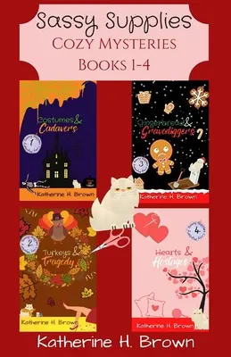 Drzé zásoby Útulné záhady Knihy 1-4 - Sassy Supplies Cozy Mysteries Books 1-4