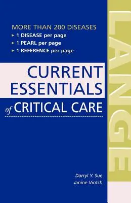Aktuálne základy kritickej starostlivosti - Current Essentials of Critical Care