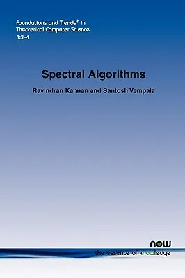 Spektrálne algoritmy - Spectral Algorithms