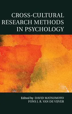 Medzikultúrne výskumné metódy v psychológii - Cross-Cultural Research Methods in Psychology