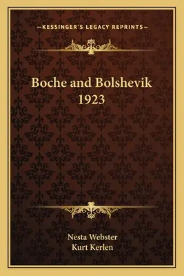 Boch a boľševik 1923 - Boche and Bolshevik 1923
