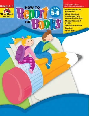 Ako podávať správy o knihách 5. - 6. ročník - How to Report on Books Grades 5-6