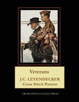 Veteráni: J.C. Leyendecker Vzor krížikového stehu: Veteráni - Veterans: J.C. Leyendecker Cross Stitch Pattern