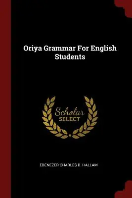 Oriya Grammar For English Students