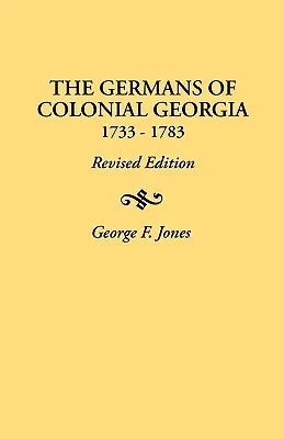 Nemci z koloniálnej Georgie, 1733-1783 - Germans of Colonial Georgia, 1733-1783