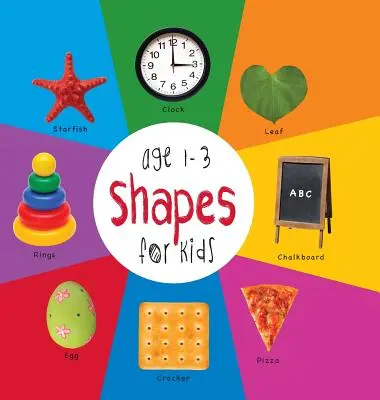Tvary pre deti od 1 do 3 rokov (Engage Early Readers: Detské učebnice) s EBOOKOM ZADARMO - Shapes for Kids age 1-3 (Engage Early Readers: Children's Learning Books) with FREE EBOOK