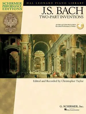 J.S. Bach - Dvojdielne invencie [s CD] - J.S. Bach - Two-Part Inventions [With CD]
