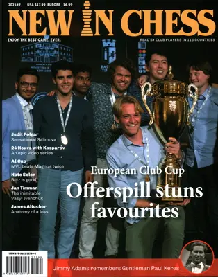 Novinka v Chess Magazine 2023 / 7: The World's Premier Chess Magazine Pripravený klubovými hráčmi v 116 krajinách - New in Chess Magazine 2023 / 7: The World's Premier Chess Magazine Ready by Club Players in 116 Countries