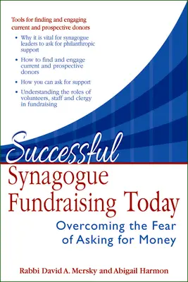 Úspešné získavanie finančných prostriedkov pre synagógu v súčasnosti: Prekonanie strachu zo žiadania peňazí - Successful Synagogue Fundraising Today: Overcoming the Fear of Asking for Money