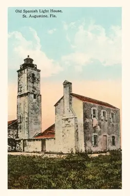 Vintage Journal Španielsky maják, St. Augustine, Florida - Vintage Journal Spanish Lighthouse, St. Augustine, Florida