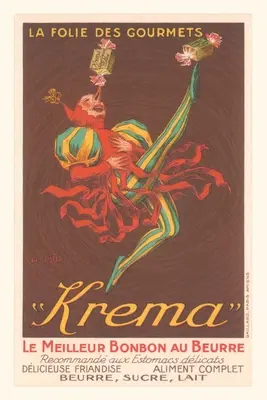 Vintage Journal Krema Bobon au Beurre reklama - Vintage Journal Krema Bobon au Beurre advertisement