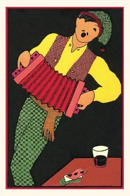Vintage Journal Francúzsky koncertný hráč - Vintage Journal French Concertina Player