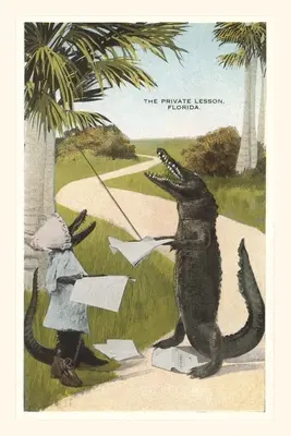 Vintage Journal Súkromná lekcia s aligátormi - Vintage Journal Private Lesson with Gators
