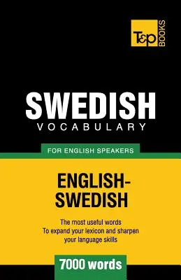 Švédska slovná zásoba pre anglicky hovoriacich - 7000 slov - Swedish vocabulary for English speakers - 7000 words
