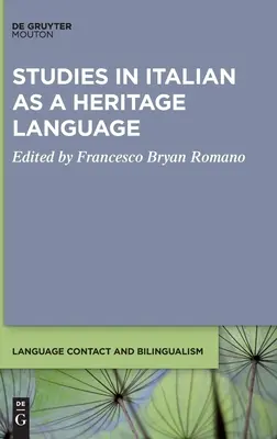 Štúdie taliančiny ako kultúrneho dedičstva - Studies in Italian as a Heritage Language