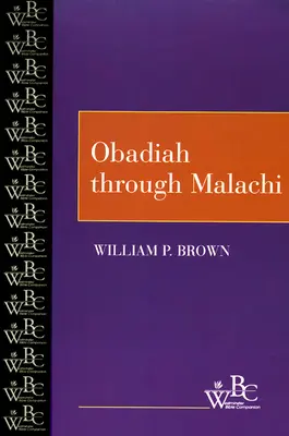 Obadiáš až Malachiáš - Obadiah through Malachi