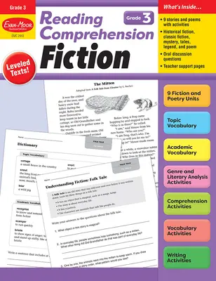 Čítanie s porozumením: Materiály pre učiteľov: Fiction, 3. ročník - Reading Comprehension: Fiction, Grade 3 Teacher Resource