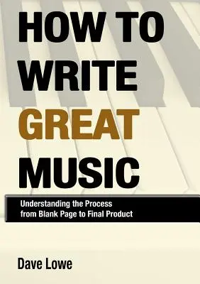 Ako písať skvelú hudbu - pochopenie procesu od prázdnej stránky po finálny produkt - How To Write Great Music - Understanding the Process from Blank Page to Final Product