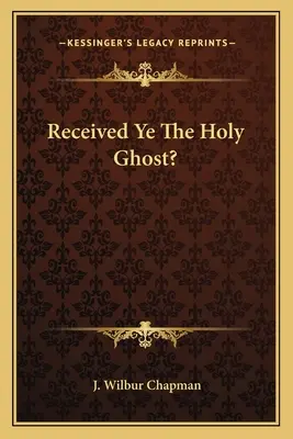 Prijali ste Ducha Svätého? - Received Ye The Holy Ghost?