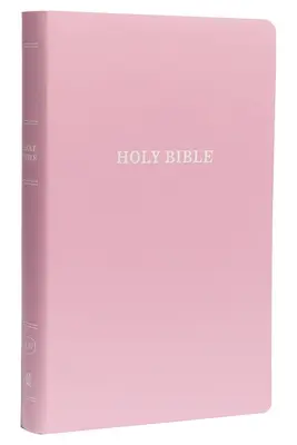 KJV, darčeková a ocenená Biblia, imitácia kože, ružová farba, vydanie s červeným písmom - KJV, Gift and Award Bible, Imitation Leather, Pink, Red Letter Edition