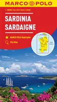 Mapa Sardínia Marco Polo - Sardinia Marco Polo Map
