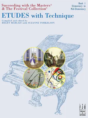 Etudy s technikou, kniha 1 - Etudes with Technique, Book 1