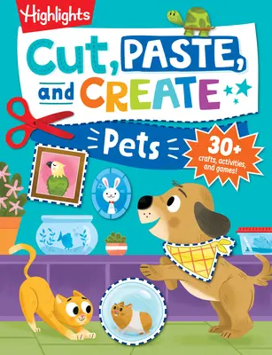 Vystrihni, vlož a vytvor zvieratká - Cut, Paste, and Create Pets