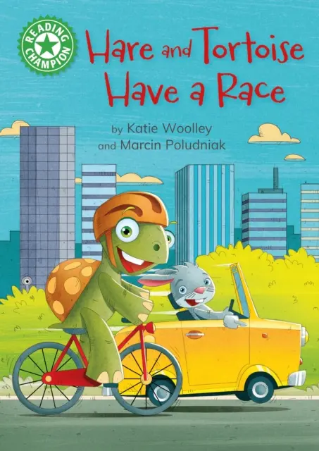 Šampión čítania: Zajac a korytnačka majú preteky - samostatné čítanie Zelená 5 - Reading Champion: Hare and Tortoise Have a Race - Independent Reading Green 5