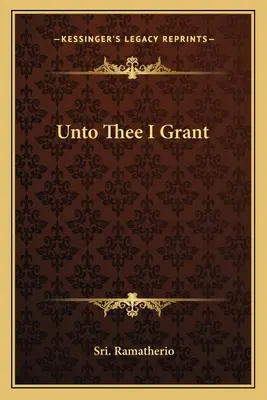 Tebe to dopúšťam - Unto Thee I Grant
