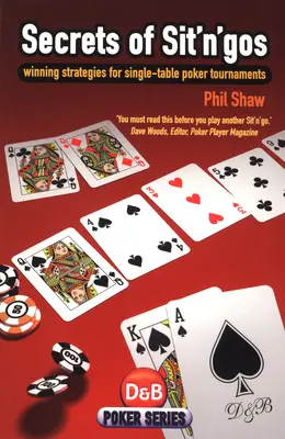 Tajomstvá Sit'n'gos: Víťazné stratégie pre pokerové turnaje pri jednom stole - Secrets of Sit'n'gos: Winning Strategies for Single-Table Poker Tournaments