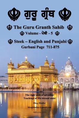 Guru Granth Sahib (zväzok - 5) - The Guru Granth Sahib (Volume - 5)