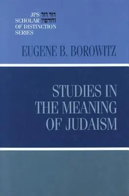 Štúdie o zmysle judaizmu - Studies in the Meaning of Judaism