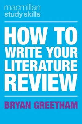 Ako napísať literárny posudok - How to Write Your Literature Review