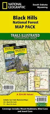 Black Hills National Forest [balík máp] - Black Hills National Forest [Map Pack Bundle]