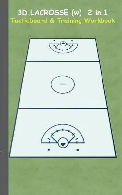 3D lakros (ŽENY) 2 v 1 taktická doska a tréningová kniha: Taktiky/stratégie/tréningy pre trénerov/trénerky, zápisník, tréning, cvičenie, cvičenia, dril - 3D Lacrosse (WOMEN) 2 in 1 Tacticboard and Training Book: Tactics/strategies/drills for trainer/coaches, notebook, training, exercise, exercises, dril