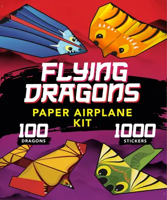 Súprava papierových lietadiel Flying Dragons - Flying Dragons Paper Airplane Kit
