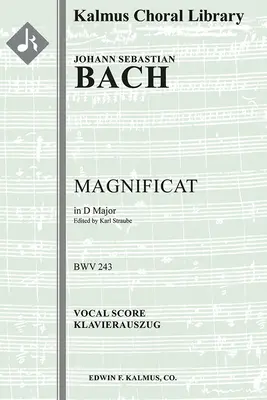 Magnificat, BWV 243: Magnificat, 2. diel, vokálna partitúra - Magnificat, BWV 243: Vocal score