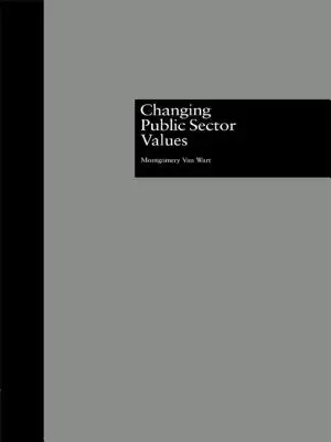 Zmena hodnôt vo verejnom sektore - Changing Public Sector Values