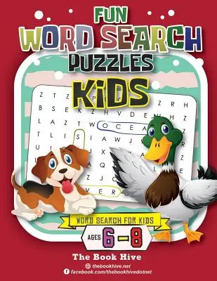 Zábavné slovné hádanky pre deti: Hľadanie slov pre deti od 6 do 8 rokov - Fun Word Search Puzzles Kids: Word Search for Kids Ages 6-8